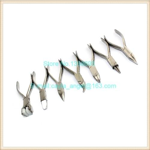 Free ship Plier jewelry diy making Hand Tool Stainless Steel Needle Nose Pliers DIY Repairing Jewelry Pliers Sets 160mm Long