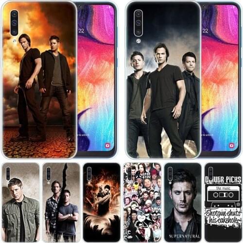 Luxury Soft Silicone Case TV Show Supernatural for Samsung Galaxy A50 A70 A80 A40 A30 A20 A10 A20E A2 CORE A9 A8 A7 A6 Plus 2018