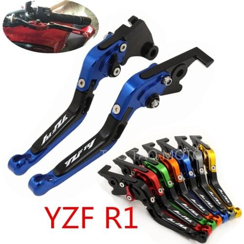 CK CATTLE KING For Yamaha YZF R1 2004 2005 2006 2007 2008 CNC Aluminum Adjustable Racing Clutch Brake Lever 8 Color