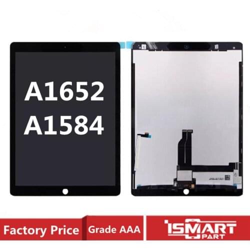 Original LCD Display For iPad Pro 12.9 A1652 A1584 Touch Screen Digitizer Panel Assembly Replacement with Small Board