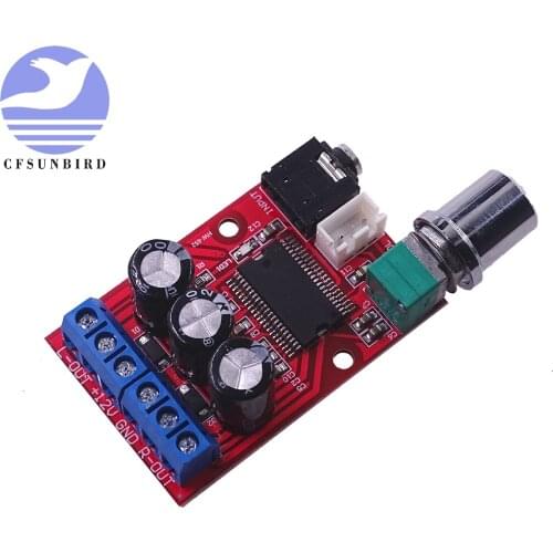 YDA138-E 2x12W amplifier board digital two-channel stereo power amplifier board miniatu class D audio amplifier board Hd