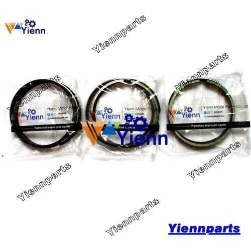 3TNE84 Piston ring For Yanmar 129004-22500 129508-22500 Tractors Diesel engine spare parts