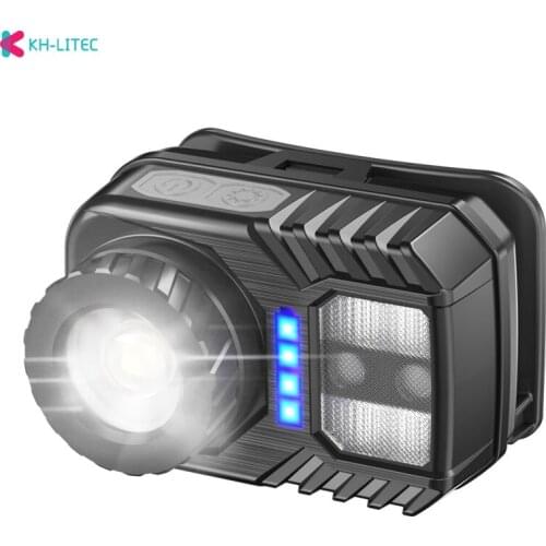 Portable Mini LED Headlamp Camping Bicycle Fishing Lampe USB Rechargeable Sports Night Running Induction LED Headlight