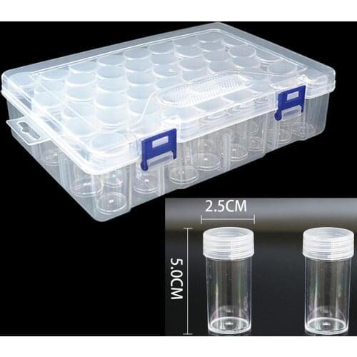 Dismountable Diamond Painting Accessories 5D Diamond Embroidery Tools Cases PP plastics Box Organizer Home Storage boxes