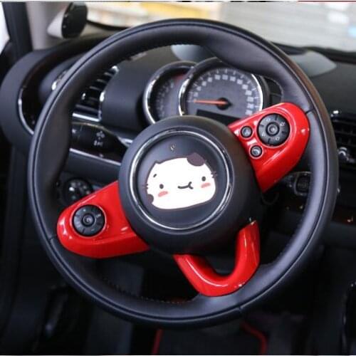 Steering Wheel Reaview Mirror Door Moulding Dashboard Decorated Frame For BMW MINI Cooper Clubman 2007 08 09 10 11 12 13 CAA200