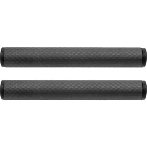 4 Inches Long 15mm Carbon Fiber Rods (2pcs Pack) for DSLR Rig Rail System