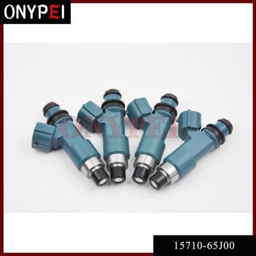 4pcs/lot Fuel InjectorS OEM 15710-65J00 15710-65J00 for 2007-2010 Suzu-ki SX4