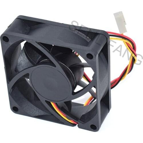 Original For AD07012DB257300 DC 12V 0.30A 7cm double ball bearing winds cooling fan