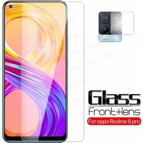 Camera Tempered Glass For Oppo Realme 8 Pro Glass Orro Realmi Realmy Realme8 8Pro Screen Protector Cover Phone Protective Film