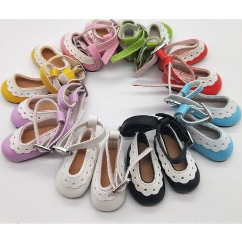 1Pair Doll Accessories Shoes 5CM BJD Doll Shoes For Russian Dolls