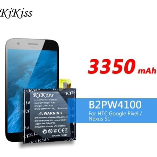 3350mAh B2PW4100 Mobile Phone Replacement Battery For HTC Google Pixel 1 Pixel1 5 inches / Nexus S1 S 1 NexusS1 Batteries + Tool