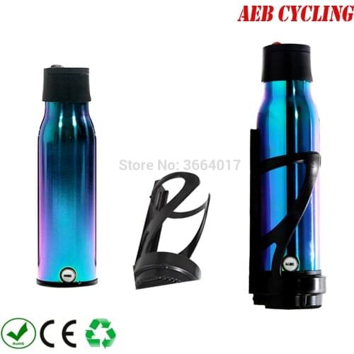 EU US Free shipping 36V 5Ah Stealth Water Bottle Battery smart portable light weight water glass type battery pack for road bike