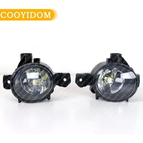 Car Front LED Fog Light With Bulbs For BMW 1 Series E82 E87 E88 X3 E83 X5 E70 63176924655 63176924656 Car-Styling Assembly Lamps