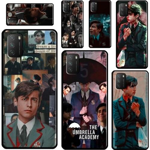 Umbrella Academy Five Aidan Gallagher For Xiaomi Mi 11 Ultra 9T 10T Pro Mi Note 10 Lite Phone Case For POCO X3 Pro M3 F1 F2 F3