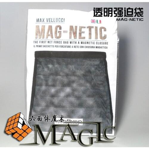 Mind Bag Net Mag-Netic Bag force bag with magnetic props comedy,mental close-up stage street floating magic tricks products toys