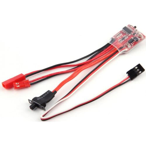 2020 New Hot sale 20A 4-8V Mini Brushed Electric Speed Controller ESC Brush Electronic Motor Speed Controller For RC Car