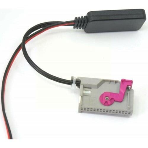 Suitable For R8 RNS-E host 32-pinBluetooth-compatibleaudio 32-pin stereo line receiving Cable adapter input wireless radio C1K2