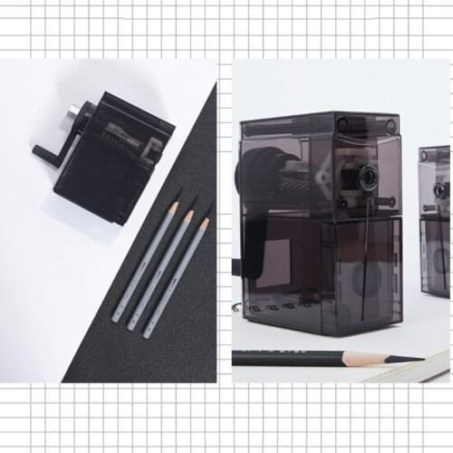 Professional Long Point Sketch Pencil Sharpener Hand Crank Sharpeners for Artist 24BB