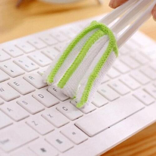 Vent Outlet Brush Air-Condition Blinds Cleaner Computer Keyboard Clean Tool Portable Dirt Duster Brush Cleaning Accessories 2021