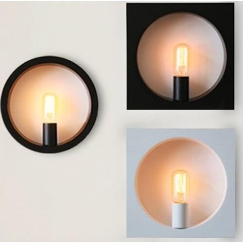 Nordic Simple Creative Bedroom Bedside Room Living Room Corridor Decorative Wall Lamp