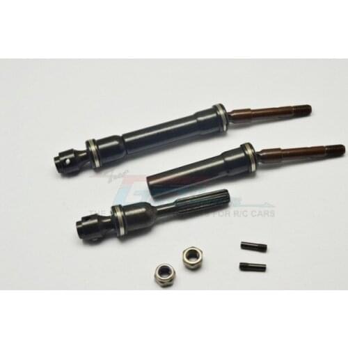 SLASH 4X4 SHORT COURSE/ STAMPEDE VXL 4x4 STEEL FRONT UNIVERSAL SWING SHAFT - 1PR SET