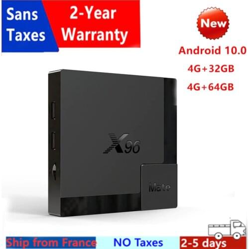 New X96Mate 4GB 64GB Android 10.0 TV Box Allwinner H616 Quad Core X96Mate 4G 32G Media Player Smart Ip tv Set Top Box