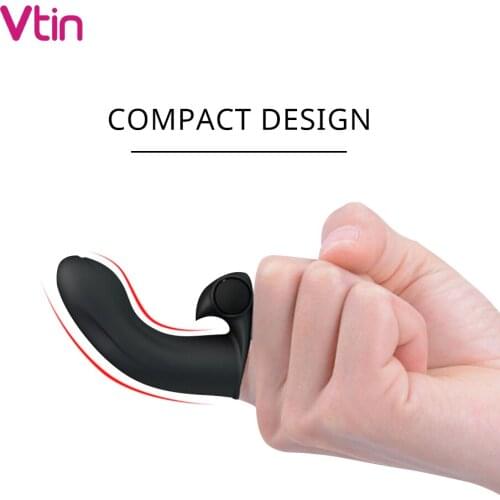 Finger Sleeve Vibrator G Spot Massage Clit Stimulator Erotic Products Adult Lesbian Sex Toys for Women Sex Shop