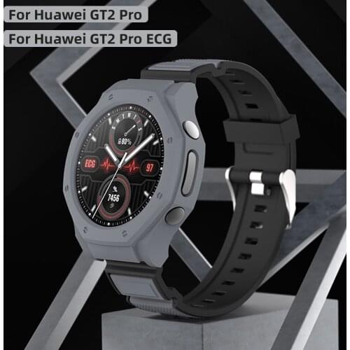 Smart Watch Protective Case New Huawei GT2 Pro Watch TPU Shell Shockproof Watch Cover GT2 Pro ECG Watch Accessories