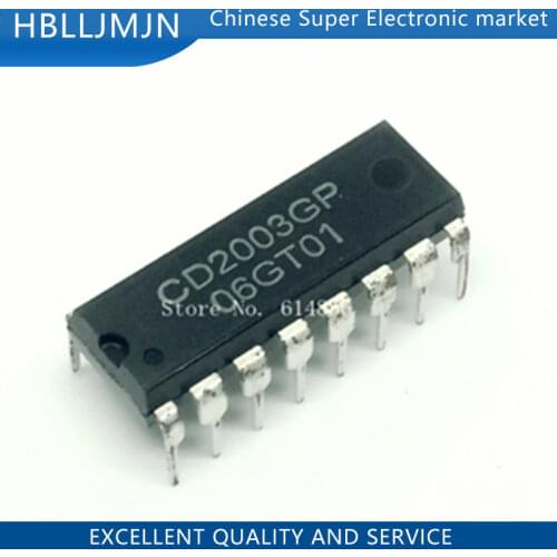 10PCS CD2003GP CD2003G CD2003 DIP-16