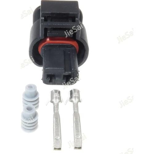2 Pin 872-857-561 Auto Camshaft Solenoid Valve Plug Auto Waterproof Cable Connector For VW Audi