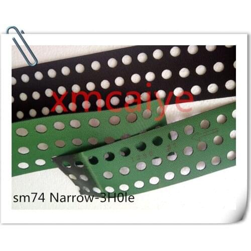 2 piece SM74 Narrow-3H0le feeder delivery belt , M2.020.018 printing machine spare