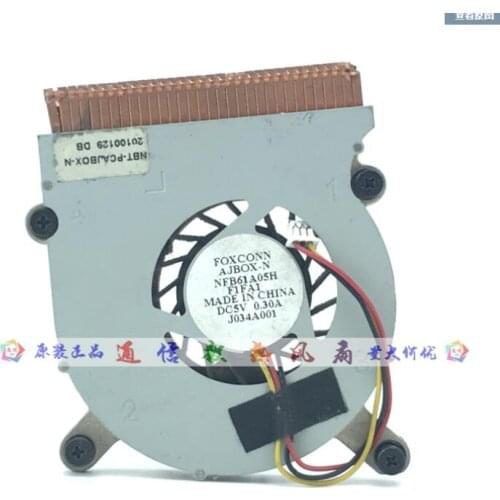 Cecon NFB61A05H F1FA1 NT510 NT410 NDT-PCNT5 NFB61A05H F1FA1 DC 5V 0.30A Heatsink Fan 3-wire