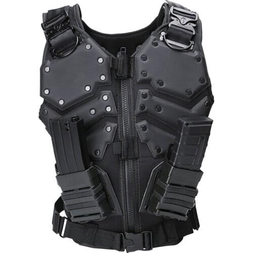 Molle Tactical Hunting Combat G.I.J Body Vest Body Protector Black
