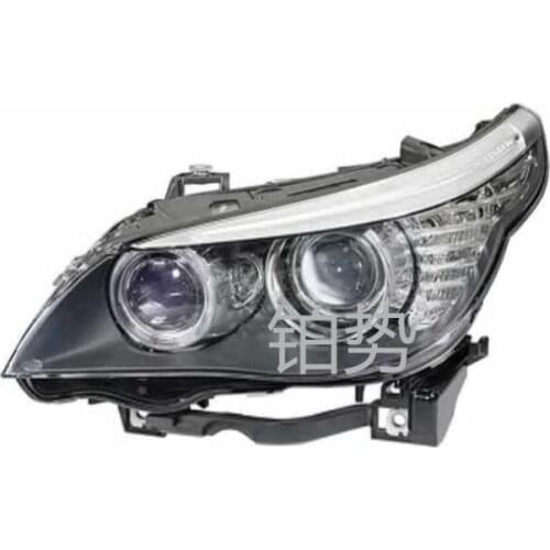 Car Far-light assembly headlight headlight surface bi-xenon lamp left 2008-b mwE60 M5 E60 LC IN52N 520d M47N2