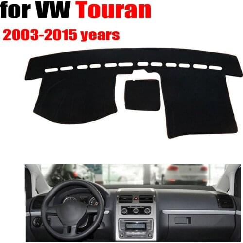 Car dashboard covers mat For VOLKSWAGEN VW touran 2003-2015 years dashmat pad dash covers Instrument platform accessories