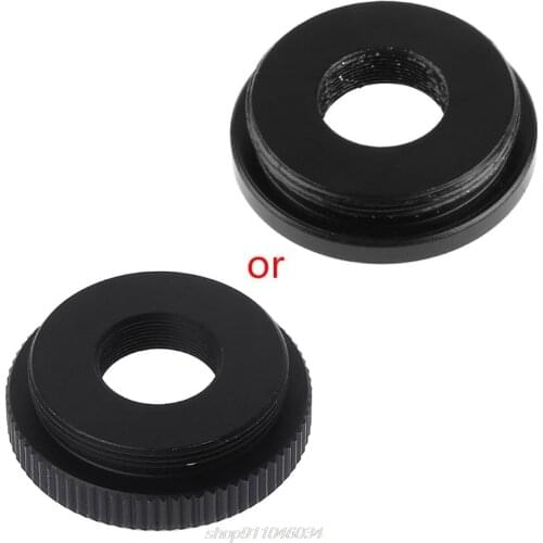 Black Metal Lens Adapter Suit for M12 to C or CS Mount Lens Converter Ring M23 21 Dropship