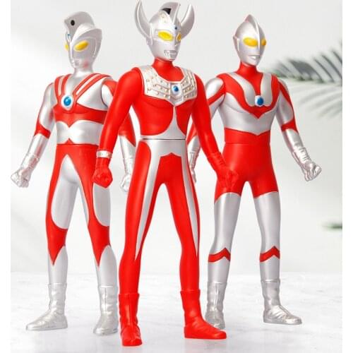 27cm sell like hot cakes Ultraman Taro Ace UltraSeven Action figure childrens gift joint movable doll PVC soft plastic model