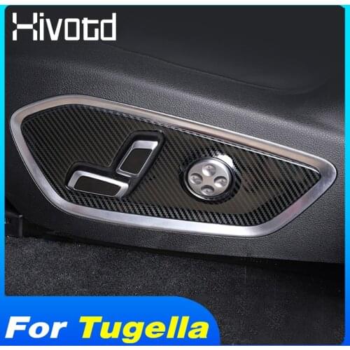 Hivotd Seat Adjustment Button Cover Interior Frame Mouldings For Geely Tugella,Xingyue,FY11 2021-2019 Accessories Car-Styling