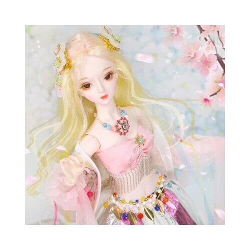 The new hand-painted makeup girl 60 cm Eva BJD doll, 3 points children holiday gifts, photography props, furnishing articles