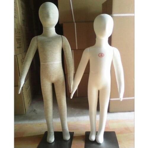 New! 4years flexible kids mannequin Unisex Child Toddler PU FOAM soft Mannequin+base Flexible foam mannequin