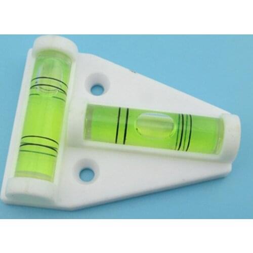 New T-Type Spirit Level Plastic Measuring Vertical And Horizontal Adjuster Trailer Motorhome Boat Accessories Parts