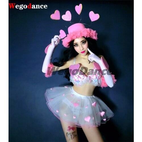 New Nightclub Jazz Dance Women Sexy Body Suit Party Dress Performance Singer Stage Costume