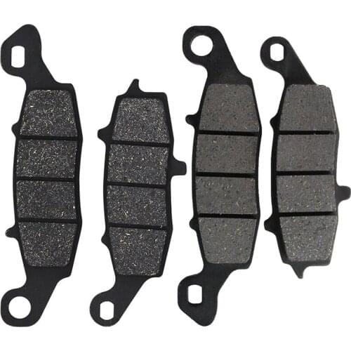 Motorcycle Front Left + Front Right Brake Pads Disks for Suzuki DL 650 V-Strom (04-13) DL650 LT229-231