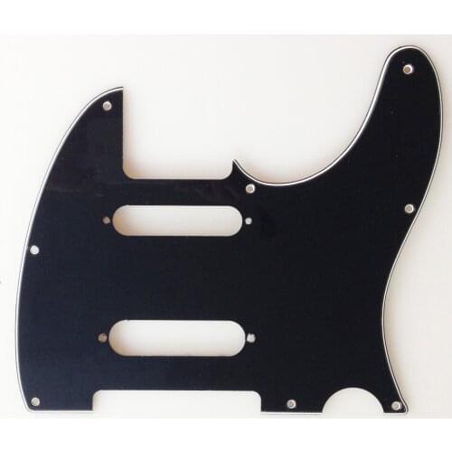 Pleroo Custom Guitar Parts - For US 8 screw holes Nashville SS single pickups Tele Guitar Pick guard Scratch Plate