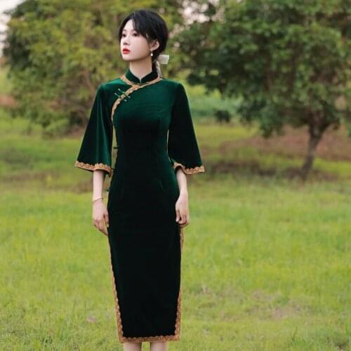 Длинные платья QIANTANG China At AliExpress