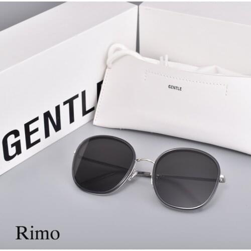 2020 New Fashion Korea sunglasses women men Acetate Polarized UV400 lens GENTLE Rimo men women Sunglasses With brand Case