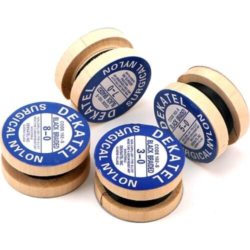 South Korea imported axial polymer thread double eyelid suture thread cosmetic surgery nylon nano sterile non-absorbable