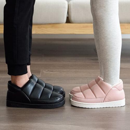 Women Winter Boots Warm Ankle Boots Waterproof Comfort Plush House Shoes Woman Ladies Boys Girls Home Indoor Outdoor