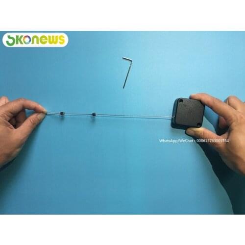 50 pcs Cell Mobile phone Dummy Security Display Retractable recoiler merchandise Retail Store Anti-theft