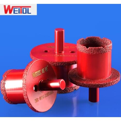 WeiTol 1pcs diamond core drill bit Stone Diamond Drilling Bits Hole Saw Drill Bits Tool Cutter For Tiles Marble Glass Granite